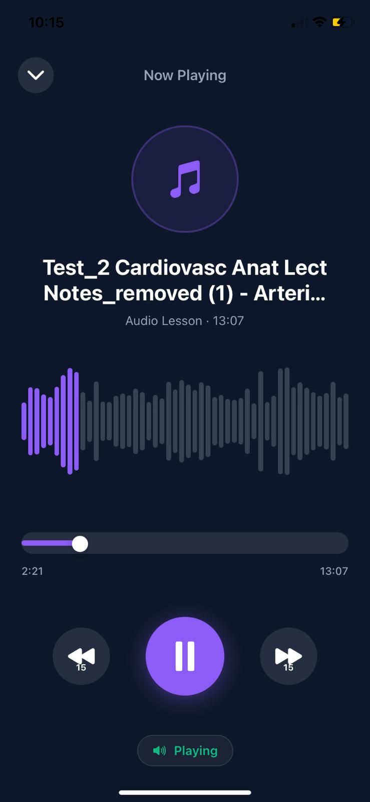 UniLingo Audio Lessons - Learn on the go